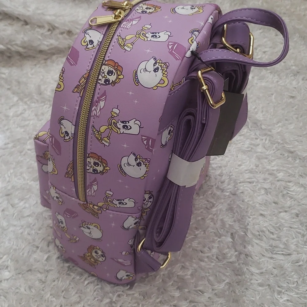 Loungefly Beauty and the Beast  Princess Belle's buddies backpack